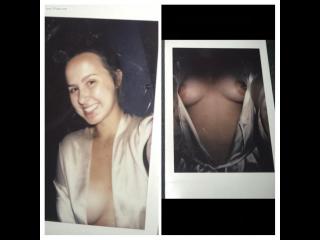 Mittelgrosser Busen Meiner Ex-Freundin Topless Selbstporträt von Morgan